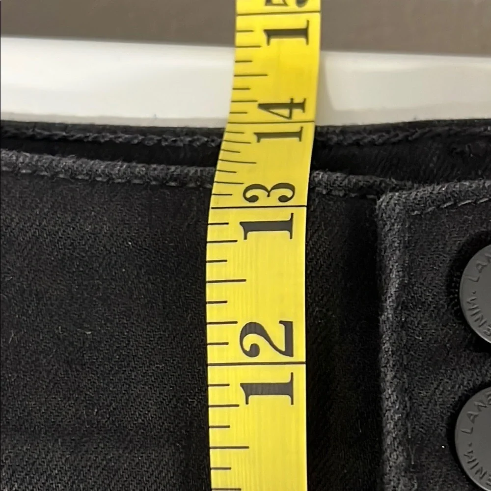 Lane Bryant Black Straight Leg Jeans Classic Fit - Picture 9 of 9